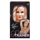 Надувная кукла с вибрацией и 2 любовными отверстиями Hot Lucy Lifesize Love Doll - NMC - в Салавате купить с доставкой