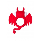 Красное эрекционное кольцо на пенис JOS COCKY DEVIL - JOS - в Салавате купить с доставкой
