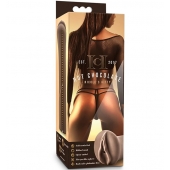 Коричневый мастубратор-вагина Nicole s Kitty - Blush Novelties - в Салавате купить с доставкой