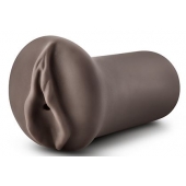 Коричневый мастубратор-вагина Nicole s Kitty - Blush Novelties - в Салавате купить с доставкой