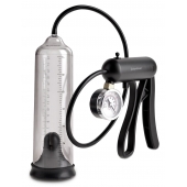 Вакуумная мужская помпа с датчиком давления Pro-Gauge Power Pump - Pipedream - в Салавате купить с доставкой