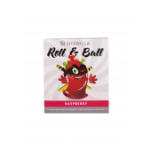 Стимулирующий презерватив-насадка Roll   Ball Raspberry - Sitabella - купить с доставкой в Салавате