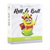 Стимулирующий презерватив-насадка Roll   Ball Apple - Sitabella - купить с доставкой в Салавате