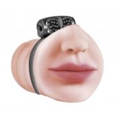 Мастурбатор-ротик с виброкольцом Satisfaction Beloved - Lola Games - в Салавате купить с доставкой