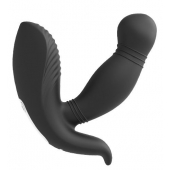 Черный вибромассажер простаты PROSTATE HERO - Dream Toys - в Салавате купить с доставкой
