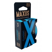 Классические презервативы в железном кейсе MAXUS Classic - 3 шт. - Maxus - купить с доставкой в Салавате