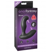 Черный массажер простаты Electro Stim Prostate Vibe с электростимуляцией - 13,3 см. - Pipedream - купить с доставкой в Салавате