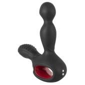 Черный вибромассажер простаты с нагревом и ротацией Prostate Plug - 14,5 см. - Orion - в Салавате купить с доставкой