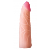 Фаллическая насадка на трусики харнесс - 17,5 см. - LOVETOY (А-Полимер) - купить с доставкой в Салавате