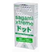 Презервативы Sagami Xtreme Type-E с точками - 10 шт. - Sagami - купить с доставкой в Салавате