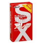 Утолщенные презервативы Sagami Xtreme Feel Long с точками - 10 шт. - Sagami - купить с доставкой в Салавате