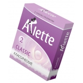 Классические презервативы Arlette Classic - 3 шт. - Arlette - купить с доставкой в Салавате