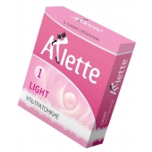 Ультратонкие презервативы Arlette Light - 3 шт. - Arlette - купить с доставкой в Салавате