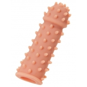 Телесная реалистичная насадка KOKOS Extreme Sleeve 03 с дополнительной стимуляцией - 12,7 см. - KOKOS - в Салавате купить с доставкой