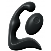 Черный вибромассажер простаты с пультом ДУ Control P-Spot Pro - Pipedream - в Салавате купить с доставкой