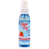 Очищающий спрей для игрушек CLEAR TOY Strawberry - 100 мл. - Биоритм - купить с доставкой в Салавате