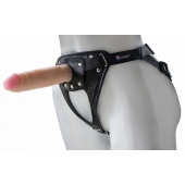Универсальный мягкий пояс с насадкой Hard brutal BDSM-КОНСУЛ - 17 см. - LOVETOY (А-Полимер) - купить с доставкой в Салавате