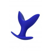 Синяя силиконовая расширяющая анальная втулка Bloom - 9 см. - ToyFa в Салавате Синяя силиконовая расширяющая анальная втулка Bloom - 9 см. - ToyFa