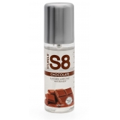 Смазка на водной основе S8 Flavored Lube со вкусом шоколада - 125 мл. - Stimul8 - купить с доставкой в Салавате