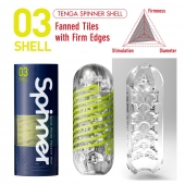 Мастурбатор SPINNER Shell - Tenga - в Салавате купить с доставкой
