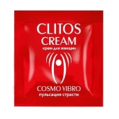 Пробник возбуждающего крема для женщин Clitos Cream - 1,5 гр. - Биоритм - купить с доставкой в Салавате