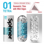 Мастурбатор SPINNER Tetra - Tenga - в Салавате купить с доставкой