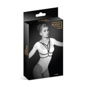 Черная упряжь на грудь Laura - Bijoux Pour Toi - купить с доставкой в Салавате