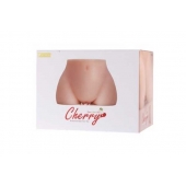 Мастурбатор-полуторс Cherry с вибрацией и двумя любовными тоннелями - KOKOS - в Салавате купить с доставкой