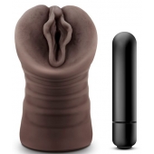 Коричневый мастурбатор-вагина Alexis - Blush Novelties - в Салавате купить с доставкой