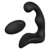 Черный вибромассажер простаты REMOTE BOOTY PLEASER - Dream Toys - в Салавате купить с доставкой