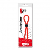 Красное эрекционное лассо с одной бусинкой-утяжкой STRETCHY THICK LASSO - Dream Toys - в Салавате купить с доставкой