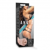 Телесный мастурбатор-ротик Angie - Blush Novelties - в Салавате купить с доставкой