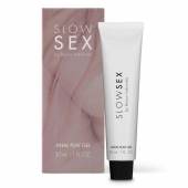 Лубрикант на водной основе Slow Sex Anal Play Gel - 30 мл. - Bijoux Indiscrets - купить с доставкой в Салавате