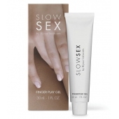 Гель для мастурбации с ароматом кокоса Slow Sex Finger Play Gel - 30 мл. - Bijoux Indiscrets - купить с доставкой в Салавате