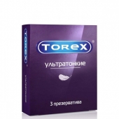 Презервативы Torex  Ультратонкие  - 3 шт. - Torex - купить с доставкой в Салавате