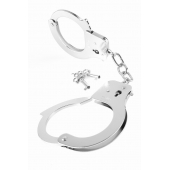 Металлические серебристые наручники Designer Metal Handcuffs - Pipedream - купить с доставкой в Салавате