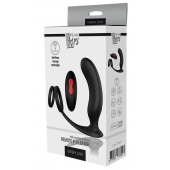 Черный массажер простаты REMOTE P-PLEASER - Dream Toys - в Салавате купить с доставкой