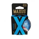 Классические презервативы в пластиковом кейсе MAXUS Classic - 3 шт. - Maxus - купить с доставкой в Салавате