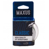 Классические презервативы в пластиковом кейсе MAXUS Classic - 3 шт. - Maxus - купить с доставкой в Салавате