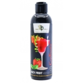 Интимный гель-смазка JUICY FRUIT с ароматом клубники - 200 мл. - БиоМед - купить с доставкой в Салавате