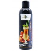 Интимный гель-смазка JUICY FRUIT с ароматом солёной карамели - 200 мл. - БиоМед - купить с доставкой в Салавате
