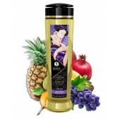 Массажное масло Libido Exotic Fruits с ароматом экзотических фруктов - 240 мл. - Shunga - купить с доставкой в Салавате
