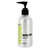 Лубрикант с согревающим эффектом MALE Cobeco Warm Lubricant - 250 мл. - Cobeco - купить с доставкой в Салавате