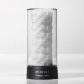Белый 3D мастурбатор MODULE - Tenga - в Салавате купить с доставкой