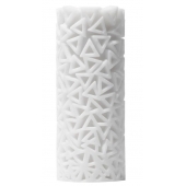 Белый 3D мастурбатор PILE - Tenga - в Салавате купить с доставкой