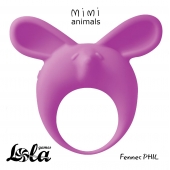 Фиолетовое эрекционное кольцо Fennec Phil - Lola Games - в Салавате купить с доставкой