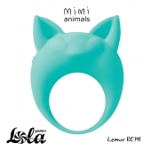 Зеленое эрекционное кольцо Lemur Remi - Lola Games - в Салавате купить с доставкой