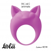Фиолетовое эрекционное кольцо Lemur Remi - Lola Games - в Салавате купить с доставкой