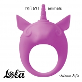 Фиолетовое эрекционное кольцо Unicorn Alfie - Lola Games - в Салавате купить с доставкой