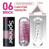 Мастурбатор SPINNER Brick - Tenga - в Салавате купить с доставкой
